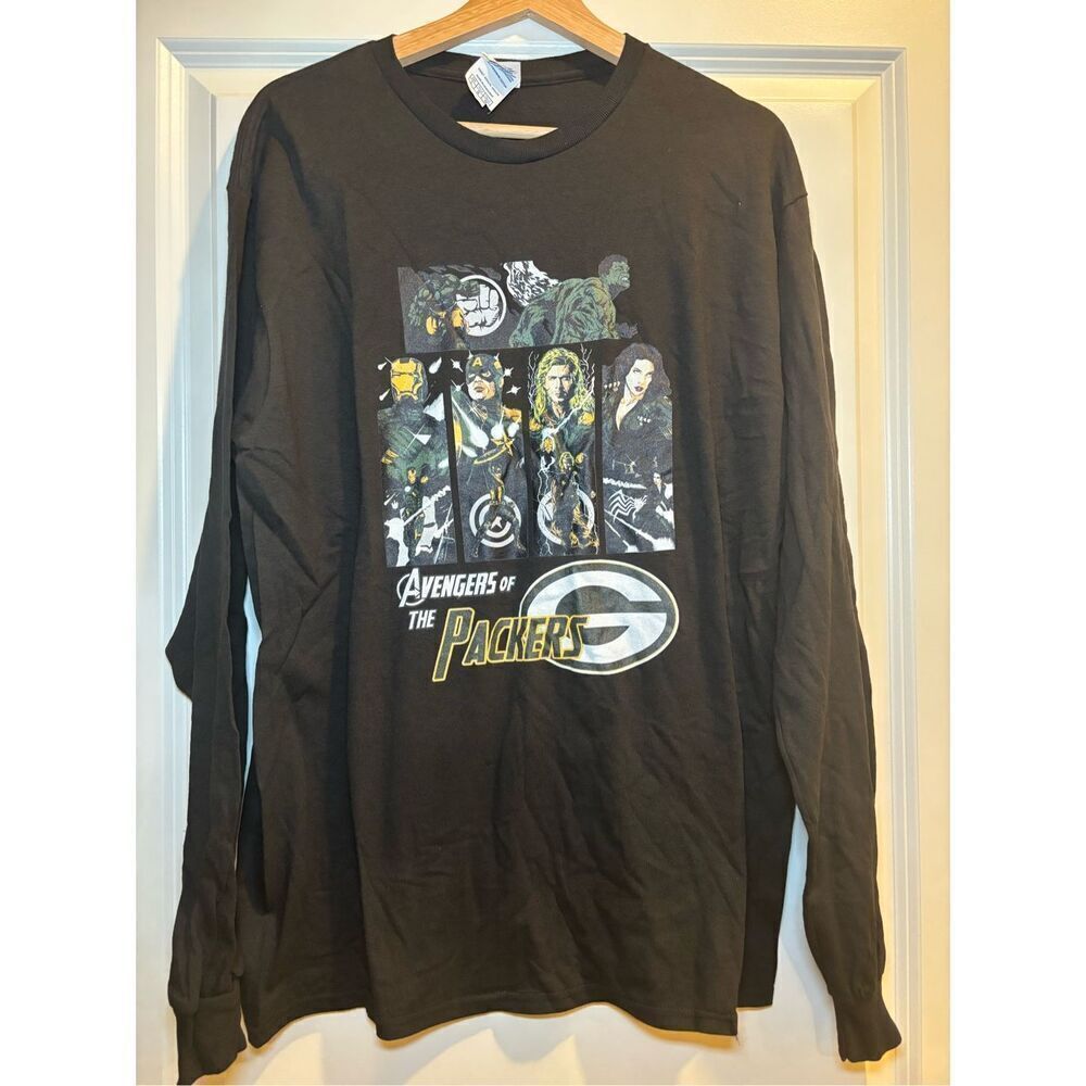 Avengers of the Packers Long Sleeve size Large